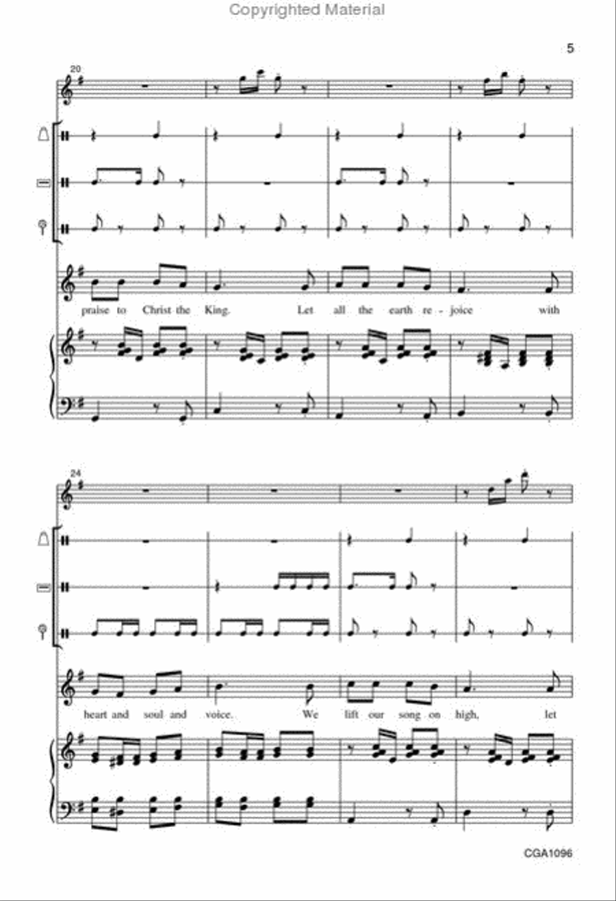 Forever We Shall Sing Unison Choir scores gallery preview page 5