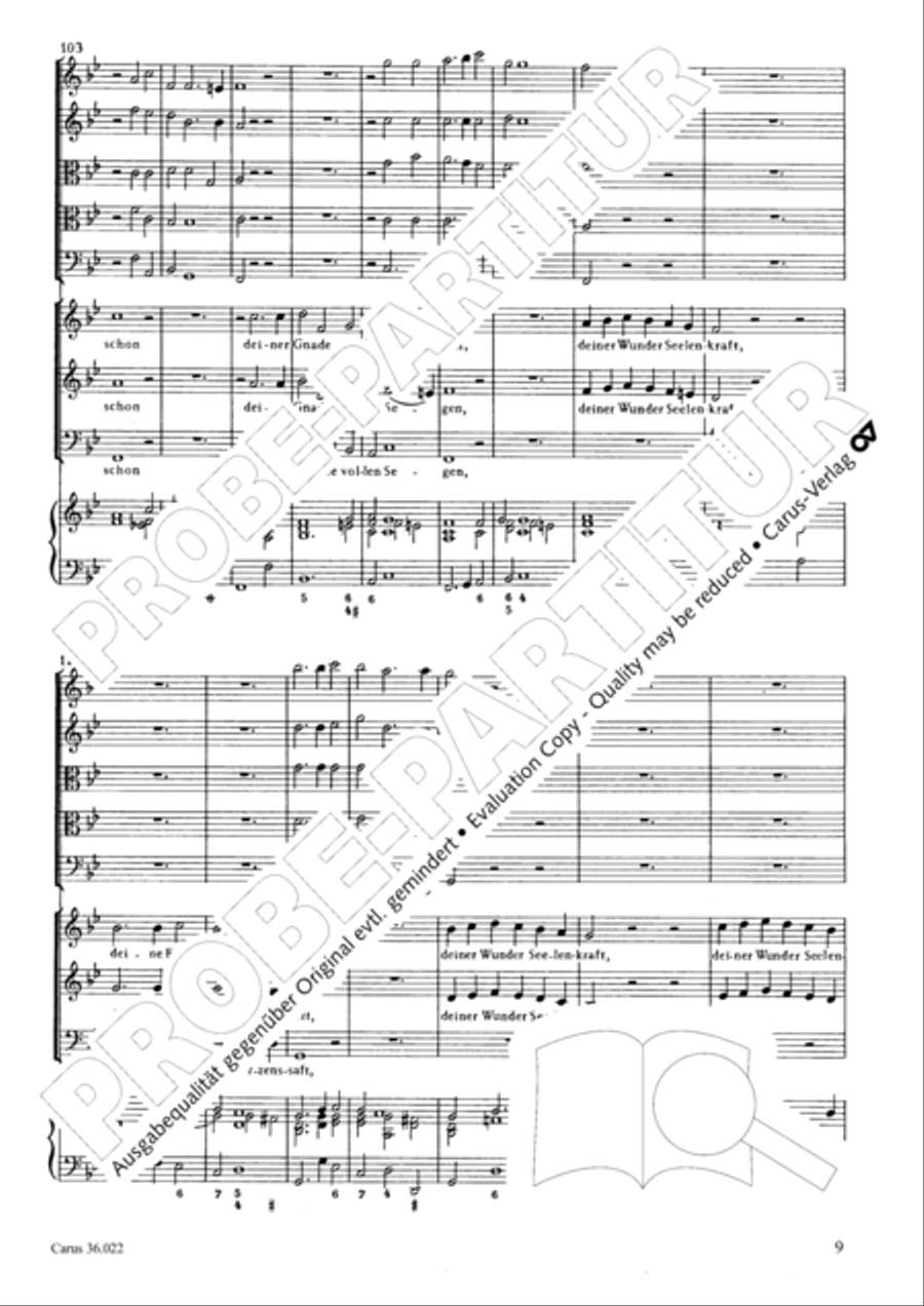 Kommst du, Licht der Heiden Choir scores gallery preview page 10