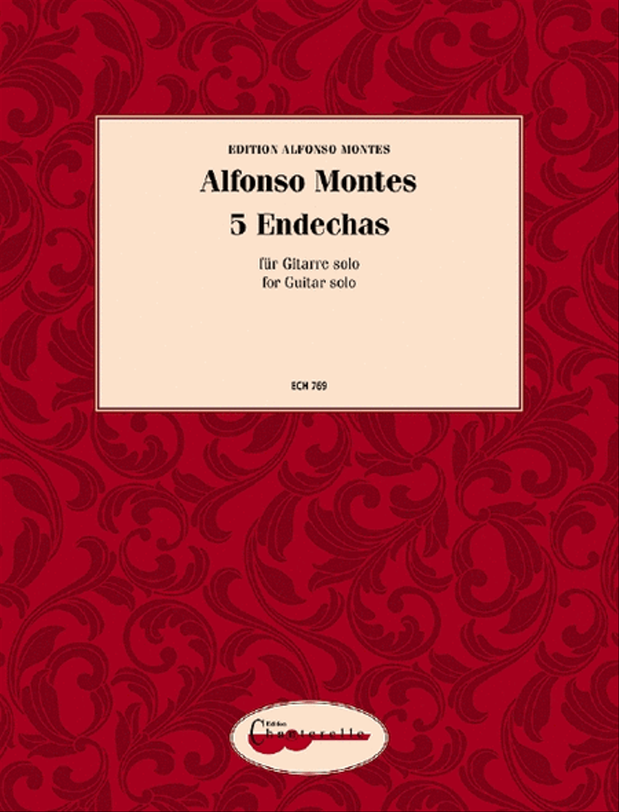 5 Endechas Guitar scores gallery preview page 1
