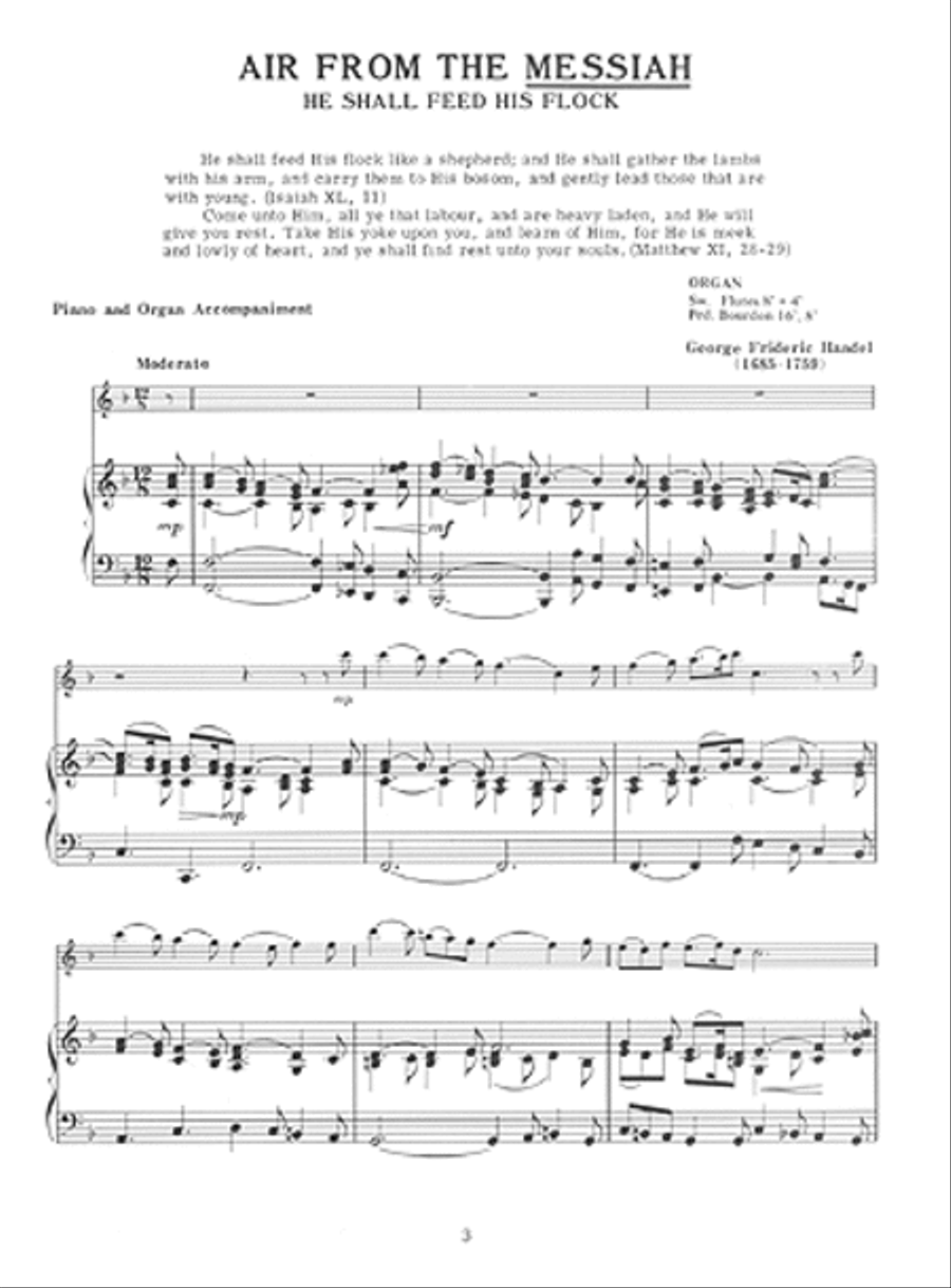 Sacred Solos for the Flute Volume 1