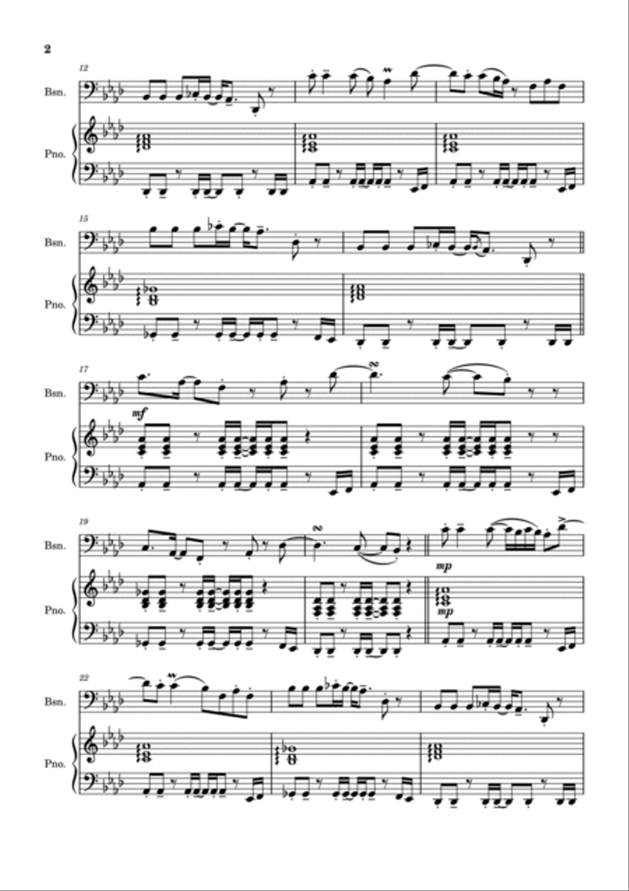 Good Grief Bassoon scores gallery preview page 2