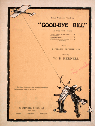 Good-bye Bill. A Play With Music