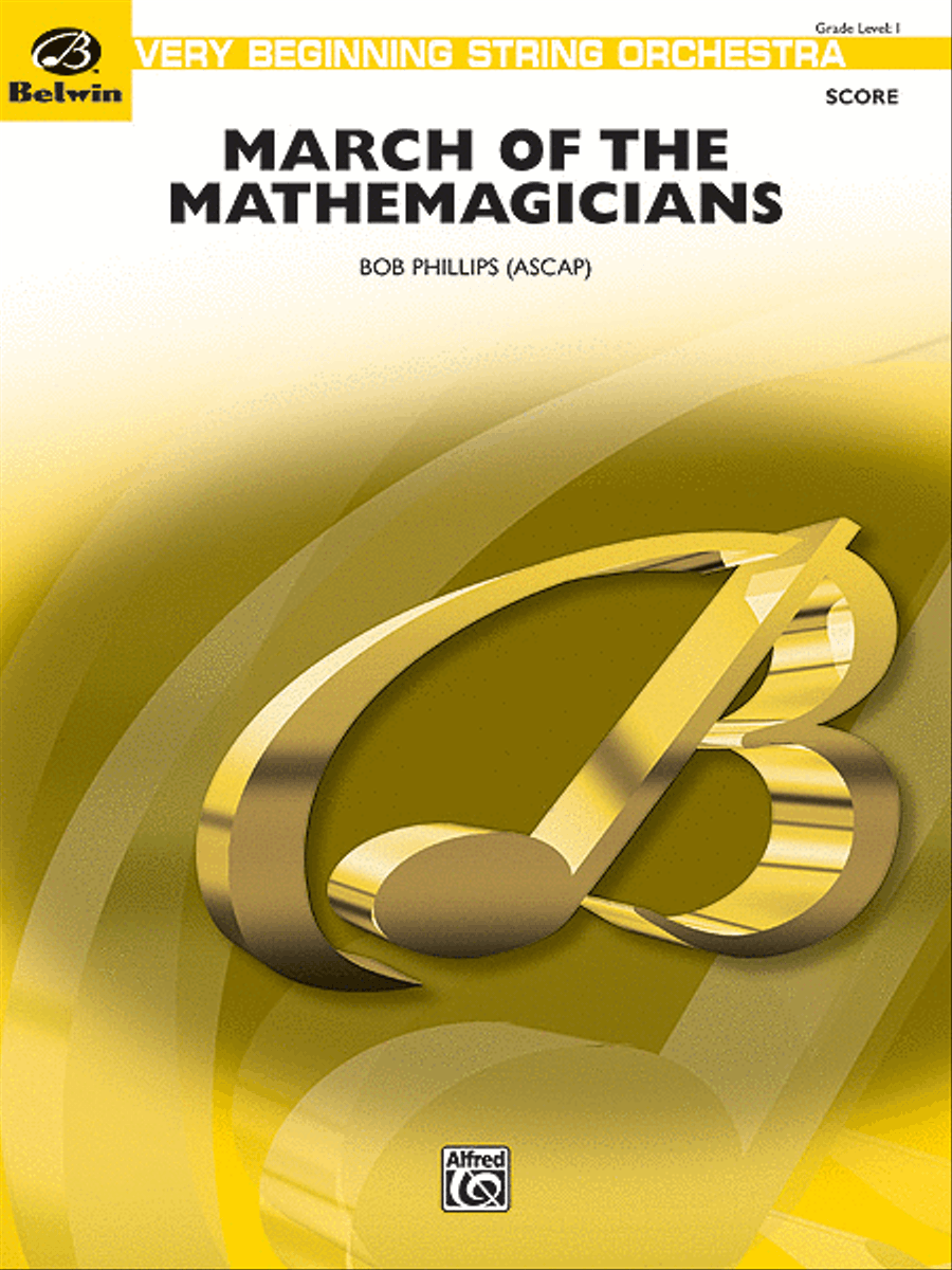 March of the Mathemagicians String Orchestra scores gallery preview page 1