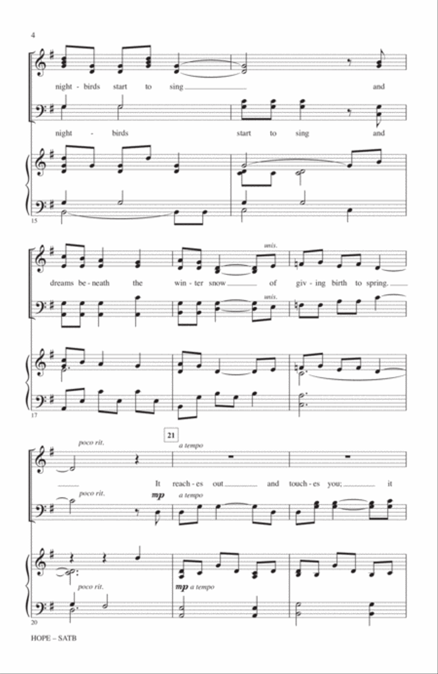 Hope Hope 4-Part scores gallery preview page 3