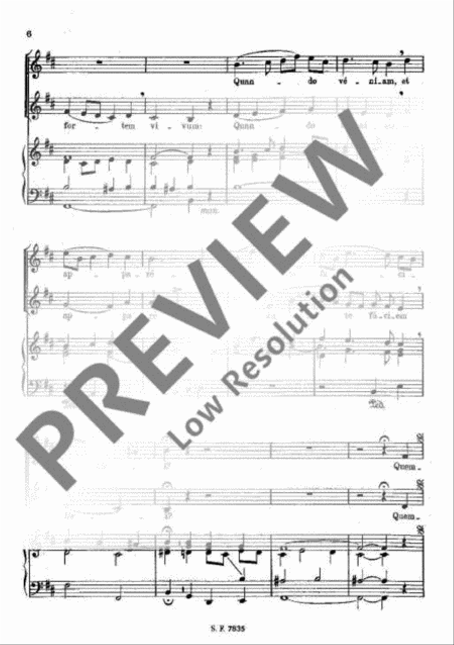 6 Cantica sacra Organ Accompaniment scores gallery preview page 7
