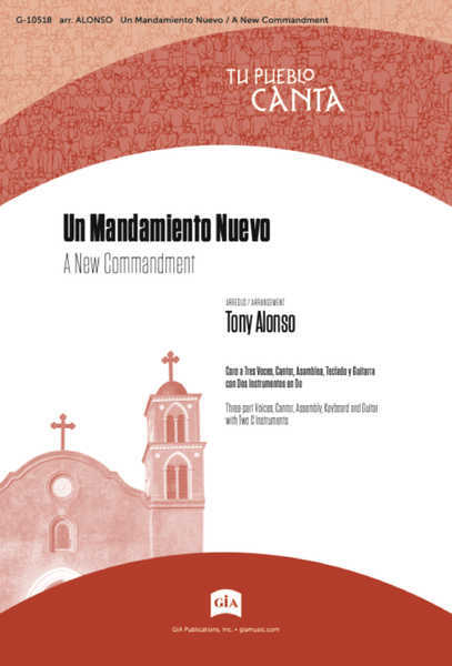 Un Mandamiento Nuevo / A New Commandment - Guitar edition