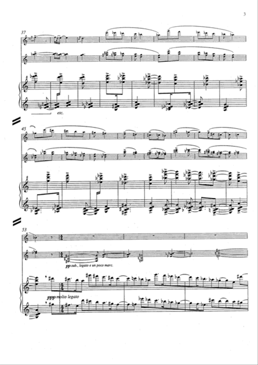 Carillon Clarinet scores gallery preview page 5