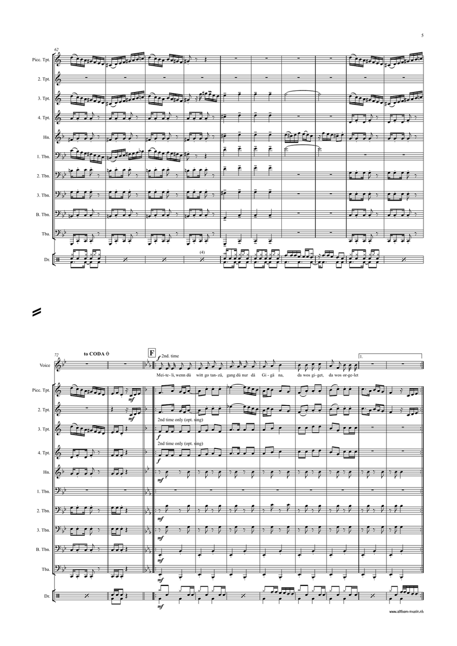 Sirba Sirba Chamber Music scores gallery preview page 6