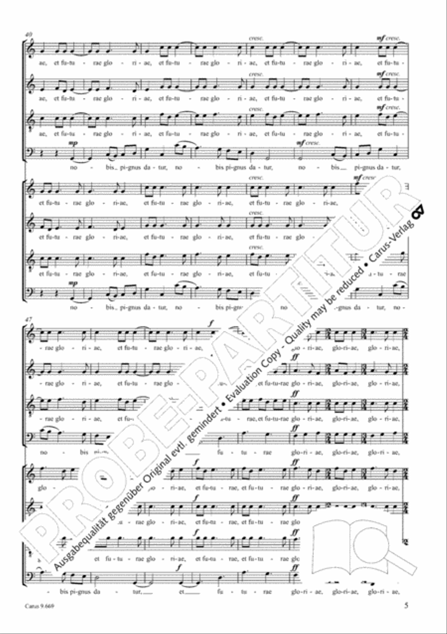 O sacrum convivium O sacrum convivium 4-Part scores gallery preview page 6