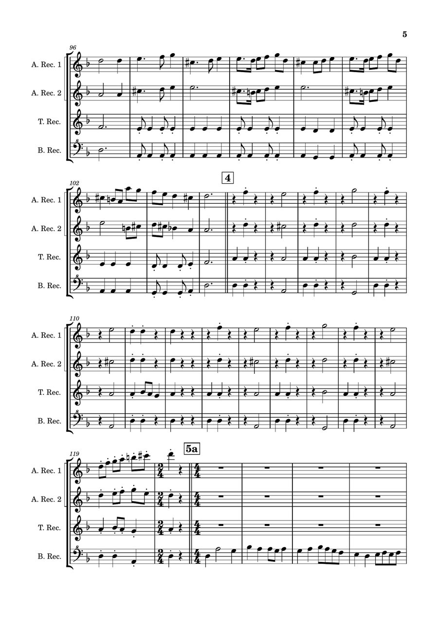 Swedish Polska Swedish Polska Alto Recorder scores gallery preview page 5