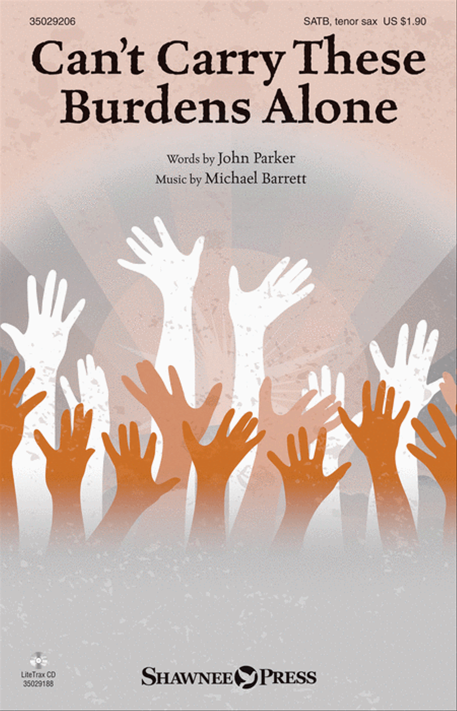 Can't Carry These Burdens Alone 4-Part scores gallery preview page 1