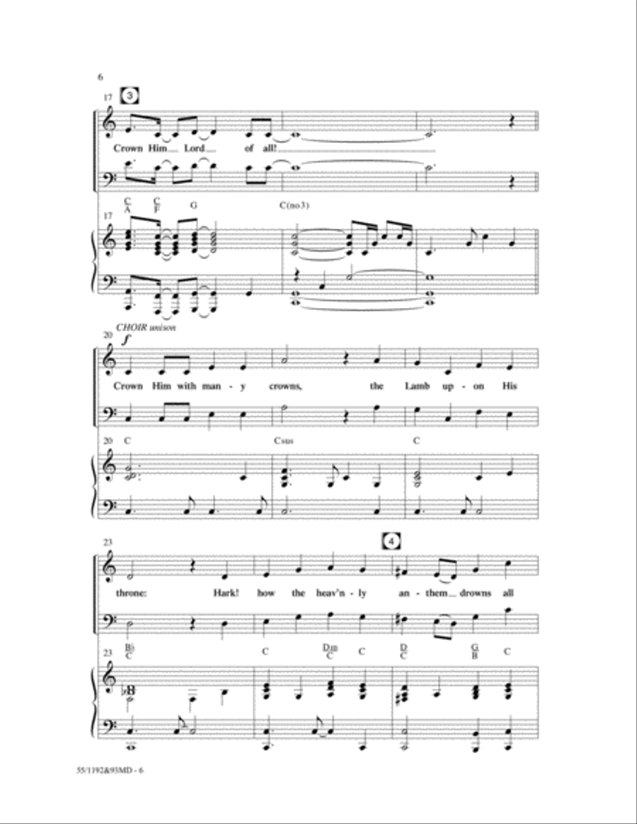 The Lamb 4-Part scores gallery preview page 4