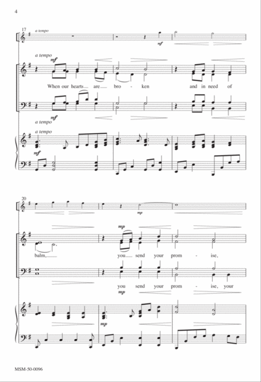 Long-Expected Dawn 4-Part scores gallery preview page 3