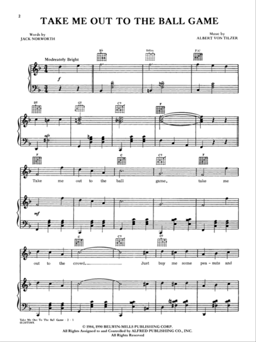 Take Me Out to the Ball Game Small Ensemble scores gallery preview page 4