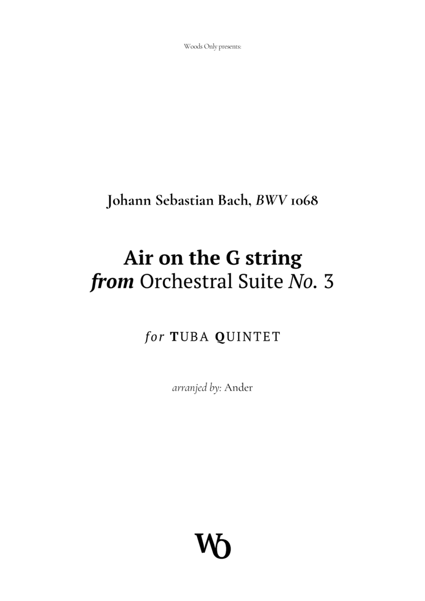 Air on the G String by Bach for Tuba Quintet image number null