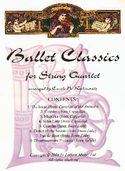Ballet Classics for String Quartet image number null