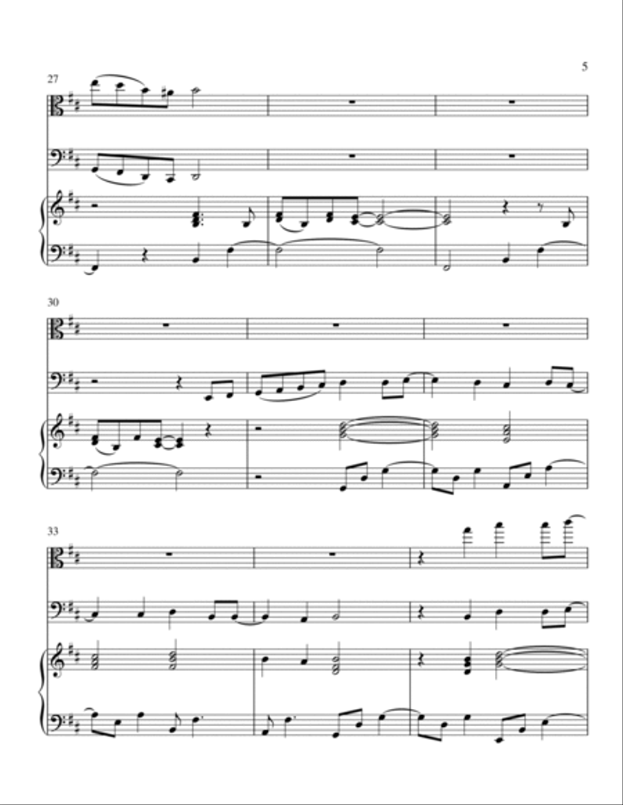 Mary, Did You Know? Small Ensemble scores gallery preview page 5