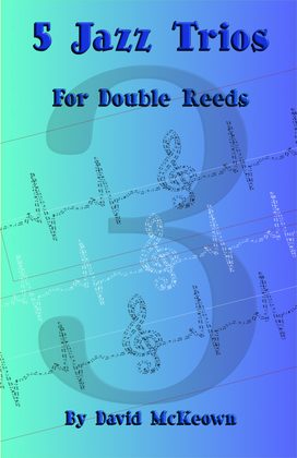 Book cover for 5 Jazz Trios for Double Reeds