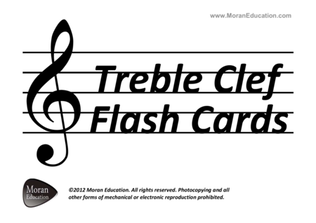 Treble Clef Flash Cards