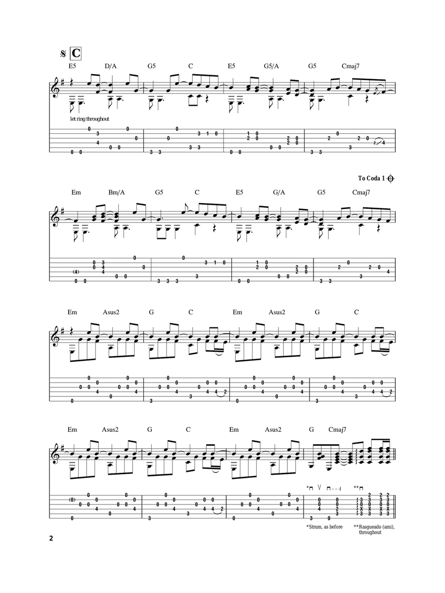 Smells Like Teen Spirit Acoustic Guitar scores gallery preview page 2