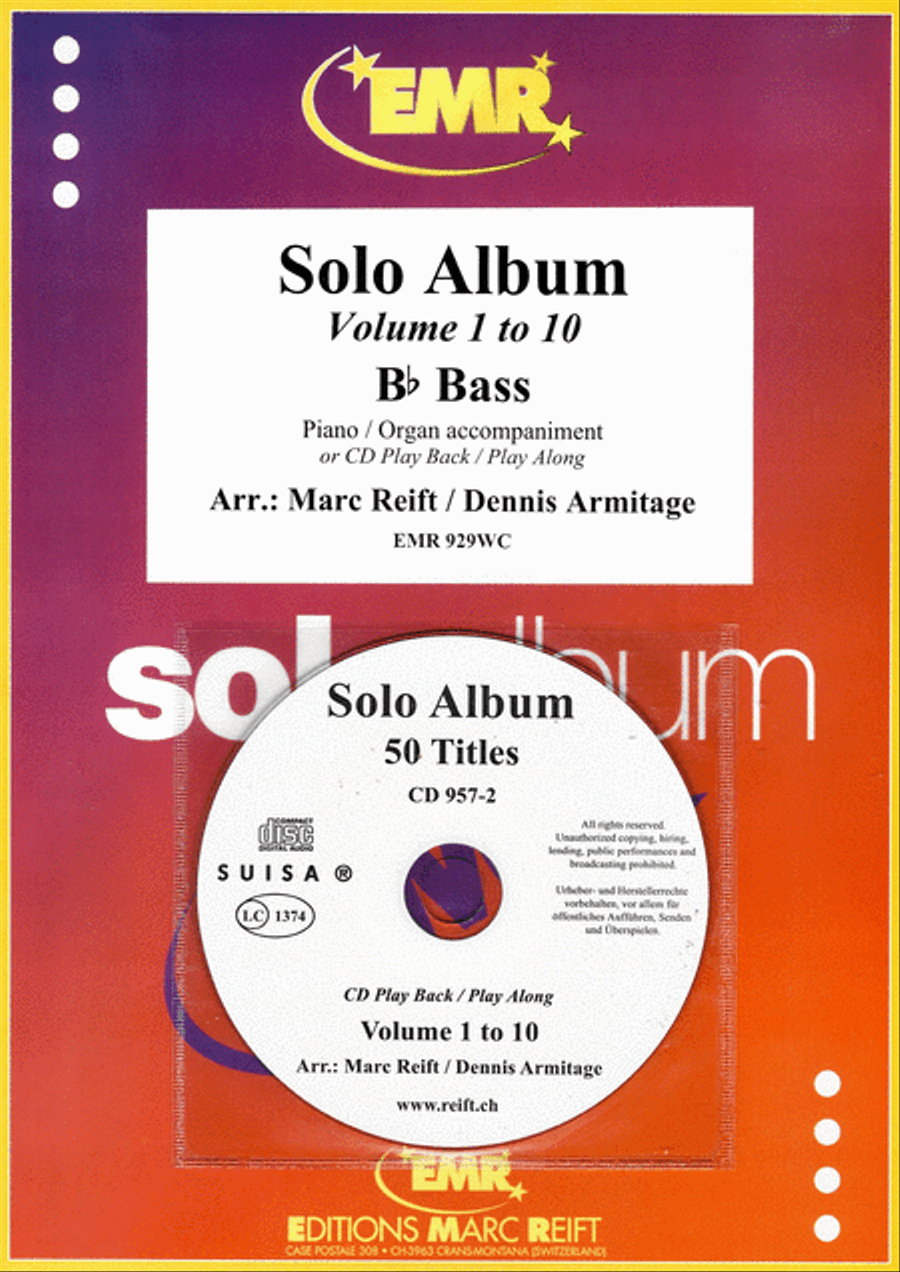 Solo Album (Vol. 1-10 + 2 CDs) Organ scores gallery preview page 1