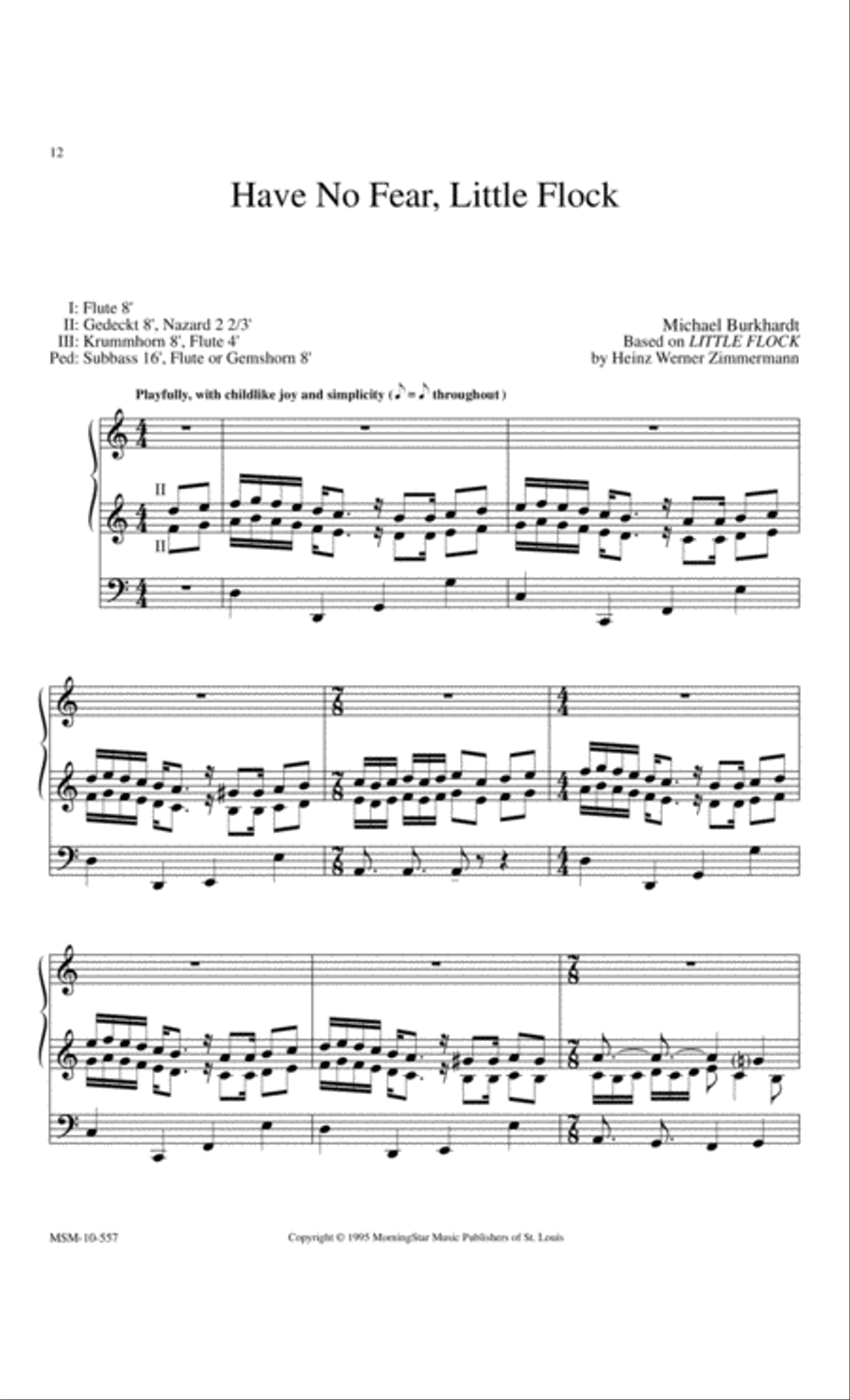Voluntaries for Worship Organ scores gallery preview page 5