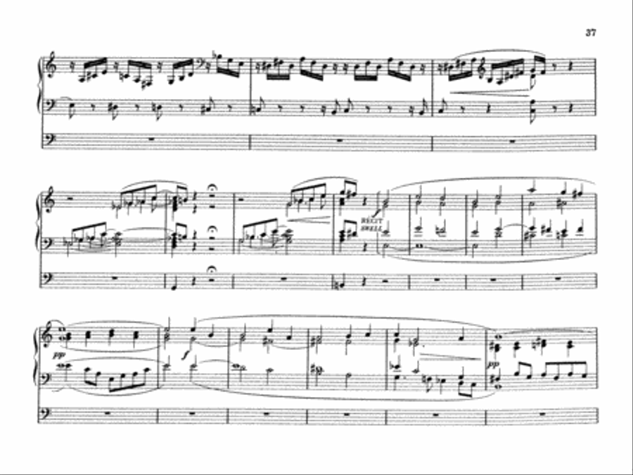 Franck: Complete Organ Works, Volume IV Choir scores gallery preview page 5