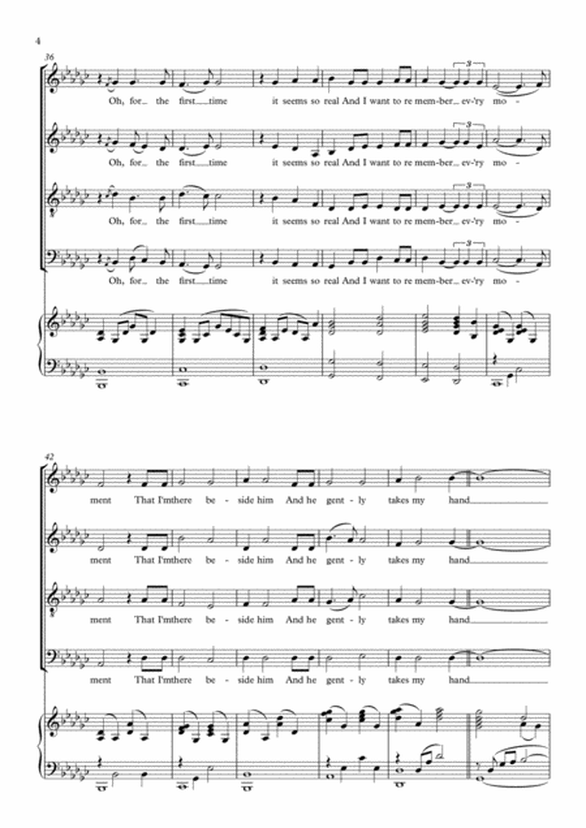 For The First Time - SATB