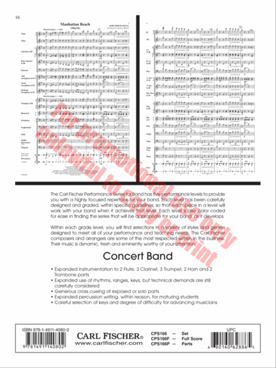 To Be Found Concert Band scores gallery preview page 17