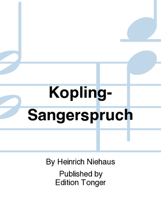 Kopling-Sangerspruch
