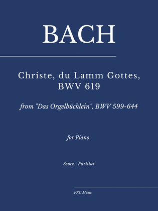 Book cover for J.S. Bach: Das Orgelbüchlein, BWV 599-644: Christe, du Lamm Gottes - As played by Víkingur Ólafsson