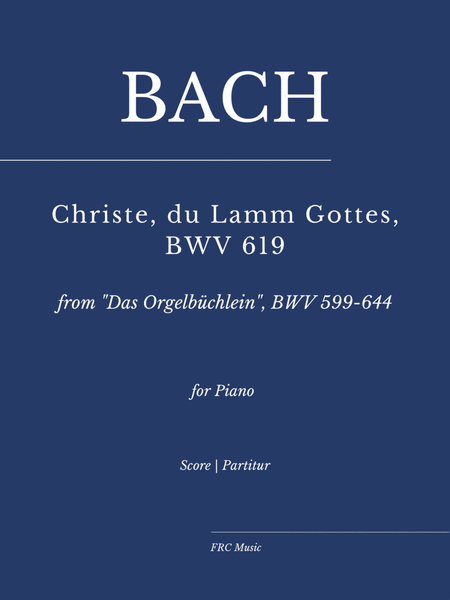J.S. Bach: Das Orgelbüchlein, BWV 599-644: Christe, du Lamm Gottes - As played by Víkingur Ólafsson image number null