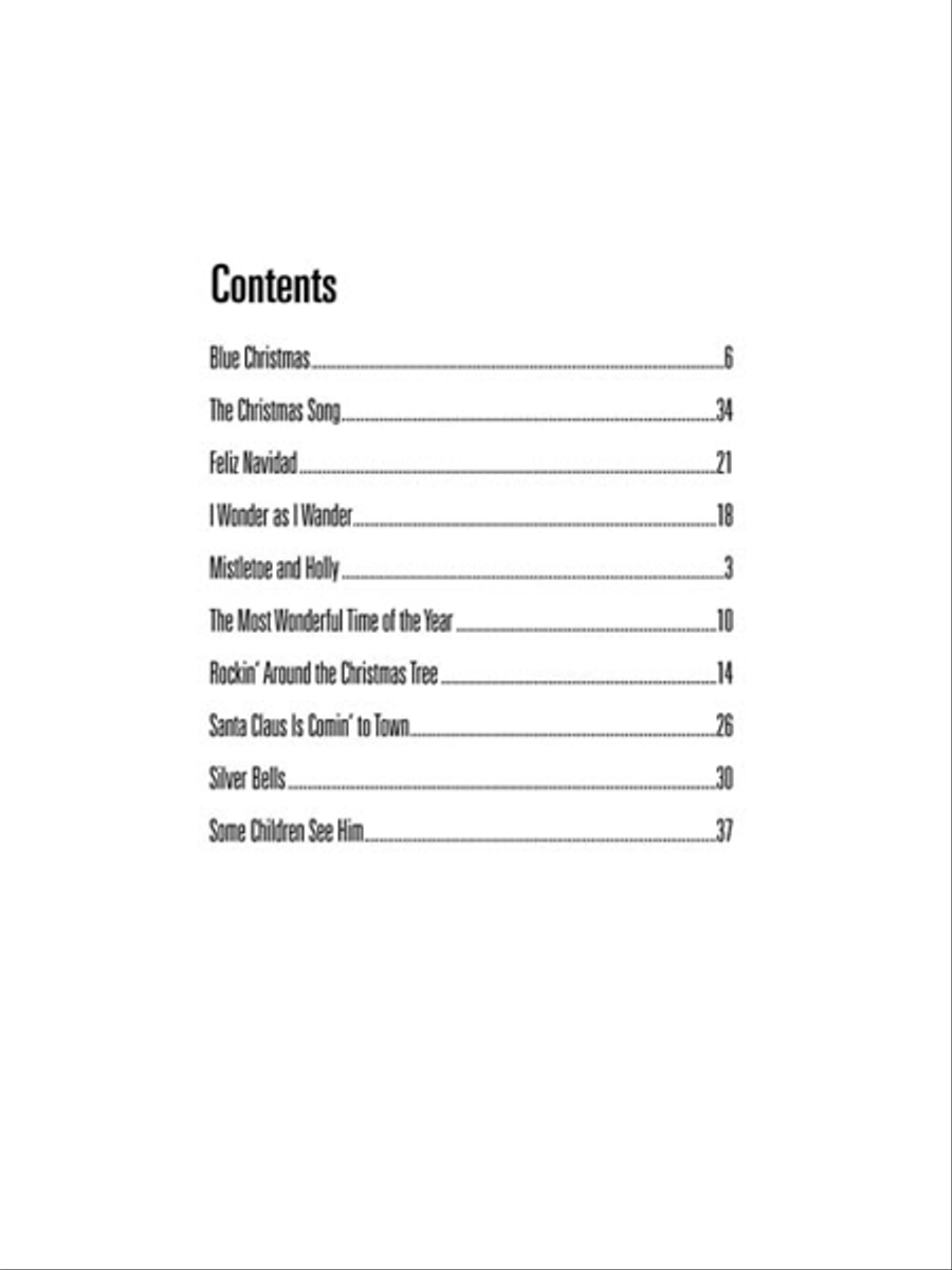Christmas Piano Solos – Fourth Grade (Book Only) Piano Solo scores gallery preview page 2