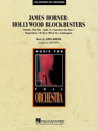 Book cover for James Horner – Hollywood Blockbusters