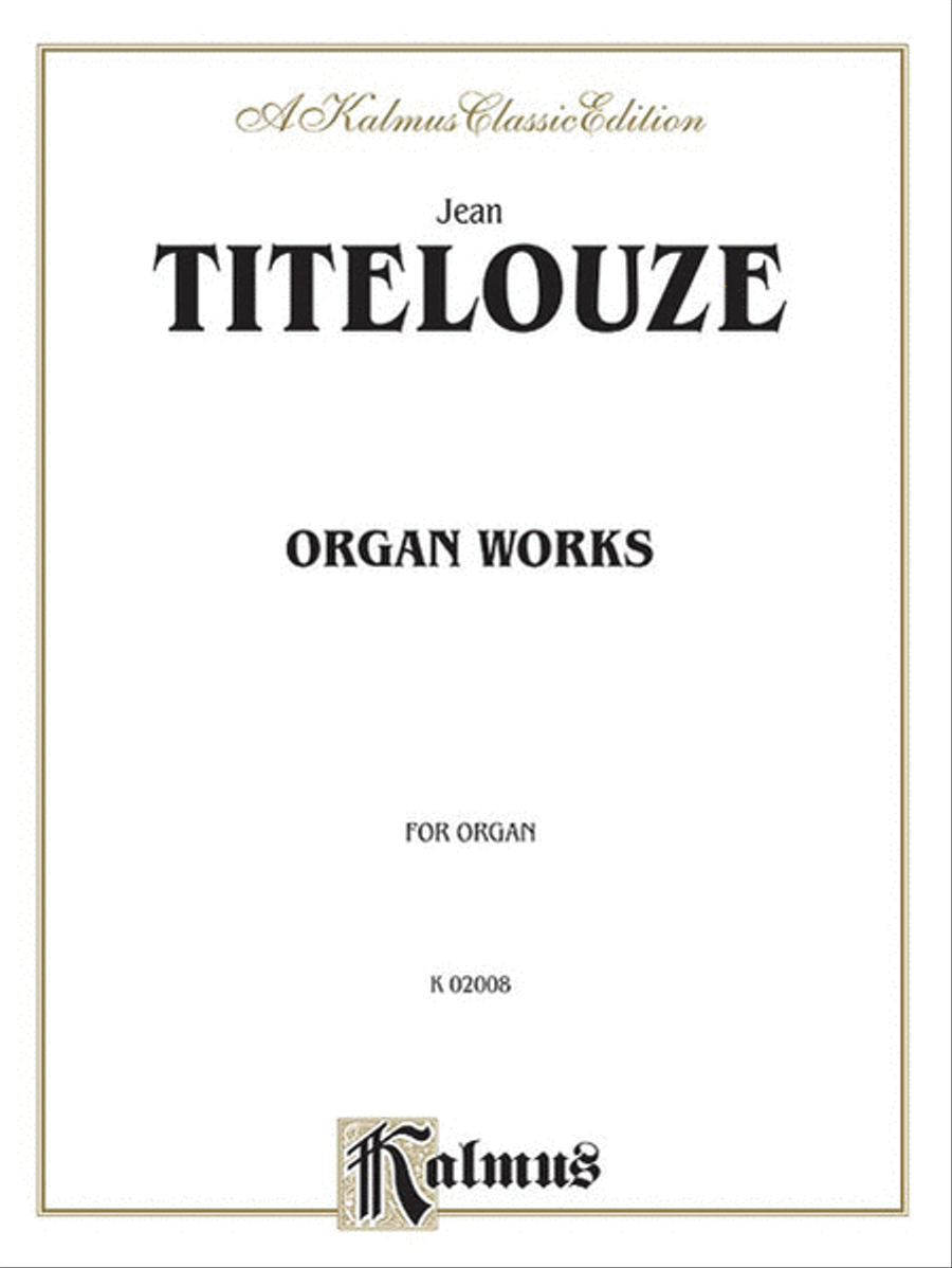 Organ Works Organ scores gallery preview page 1