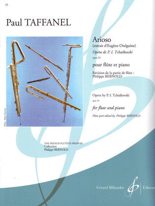 Book cover for Arioso (Extrait D'Eugene Oneguine), Opera De P. I. Tchaikovski