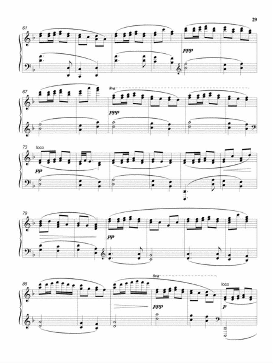 Craig Urquhart - IN MEMORIAM J.R. Piano Solo scores gallery preview page 3