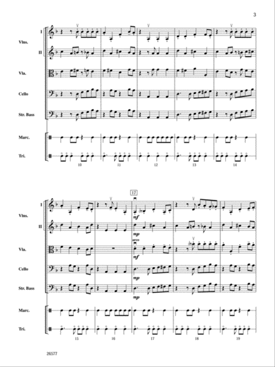 Mambo Incognito String Orchestra scores gallery preview page 3