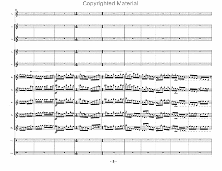 Houston Strokes Houston Strokes Percussion Ensemble scores gallery preview page 6