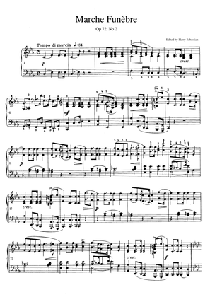 Chopin: Marche Funèbre Op 72, No 2