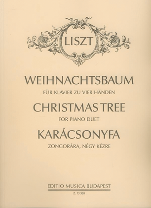 Book cover for Weihnachtsbaum für Klavier zu vier Händen