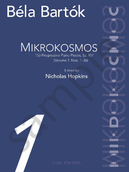Mikrokosmos - 153 Progressive Piano Pieces, Sz. 107