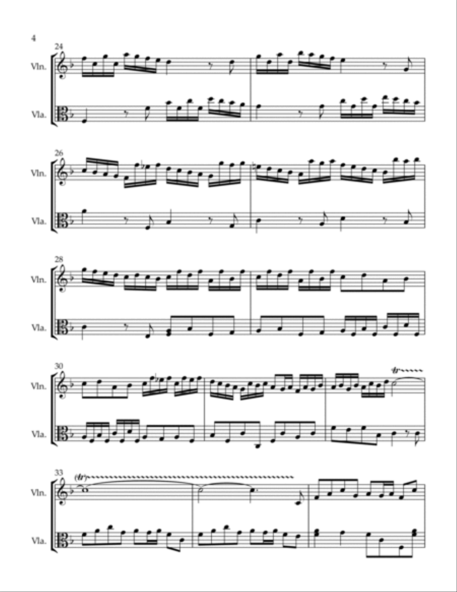 Capriccio Capriccio String Duet scores gallery preview page 4
