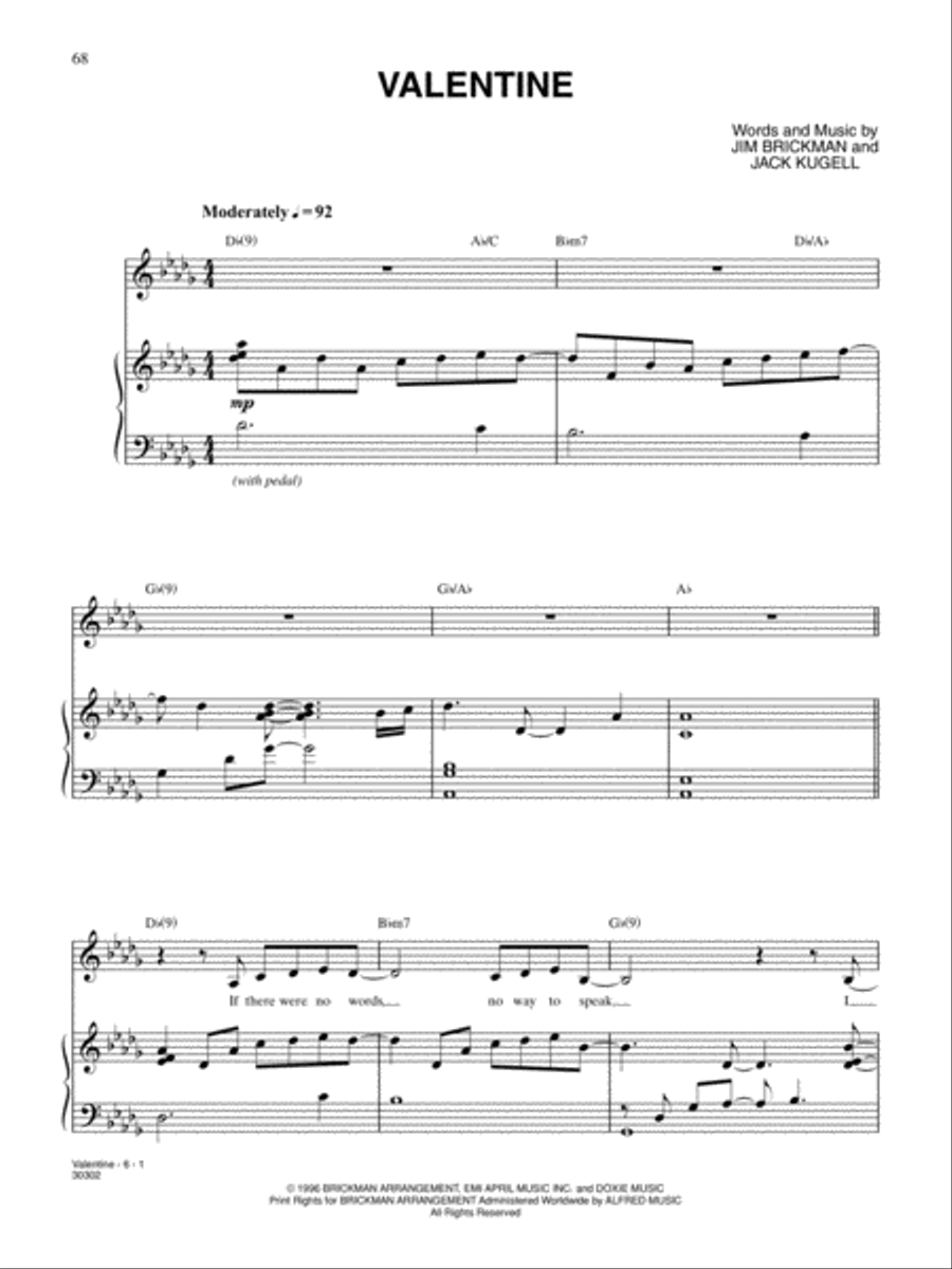 The Essential Jim Brickman Piano, Vocal, Guitar scores gallery preview page 69