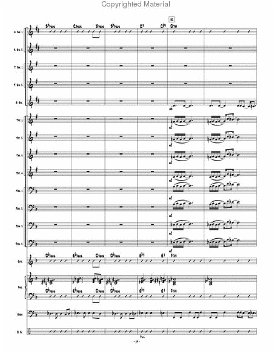 Psychopathic Cyber Freak Psychopathic Cyber Freak Jazz Ensemble scores gallery preview page 15