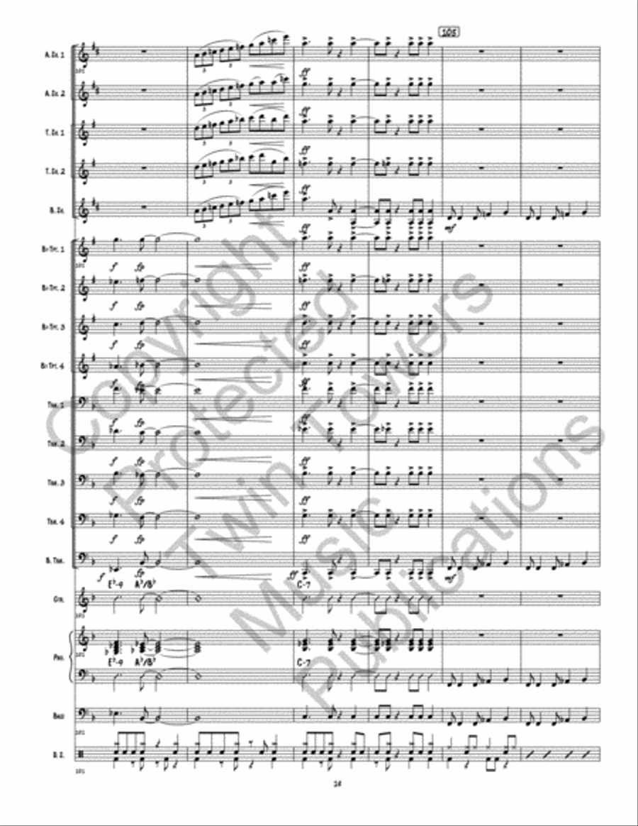 Pocket Aces Pocket Aces Jazz Ensemble scores gallery preview page 19