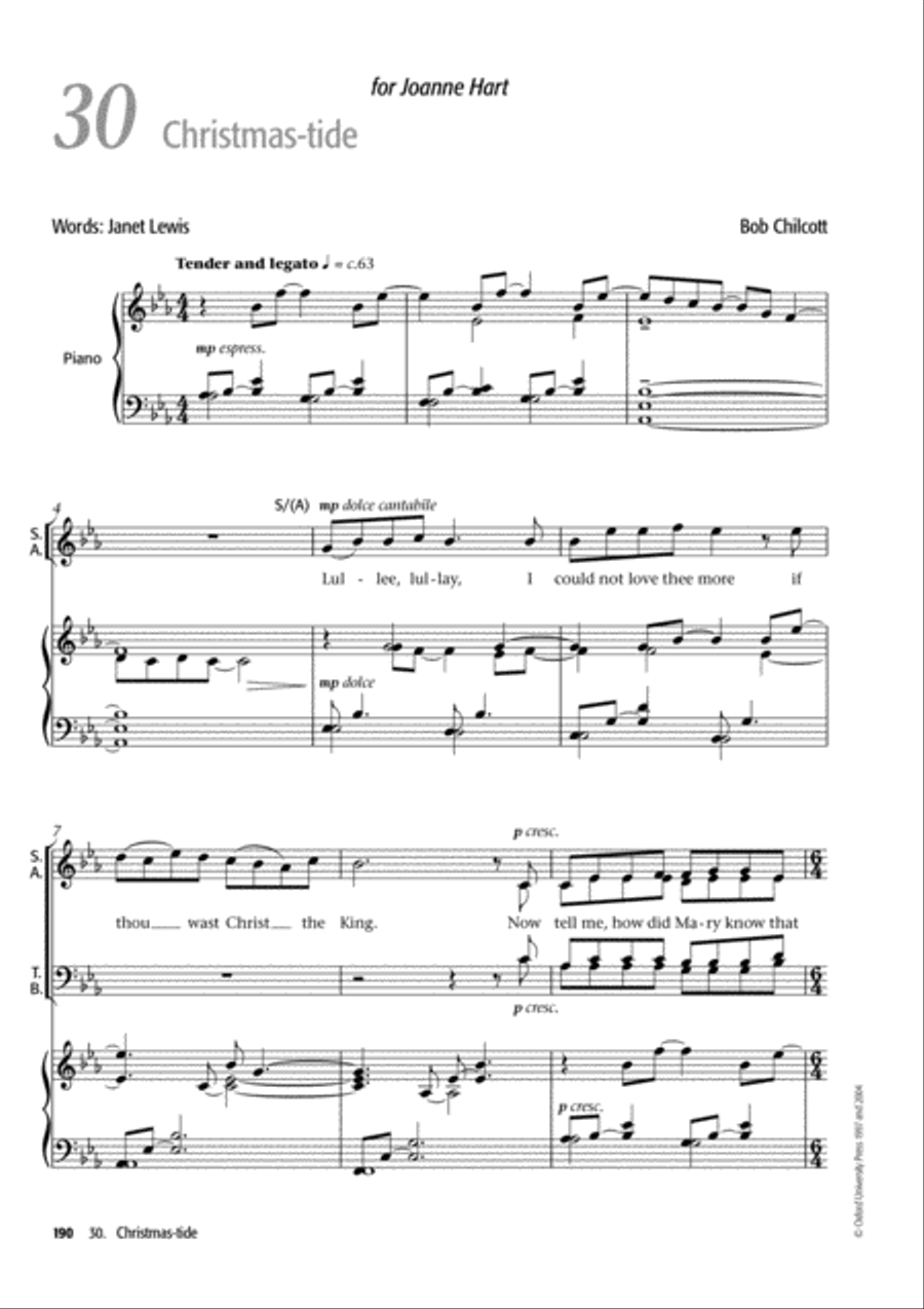 Voiceworks at Christmas Unison Choir scores gallery preview page 36