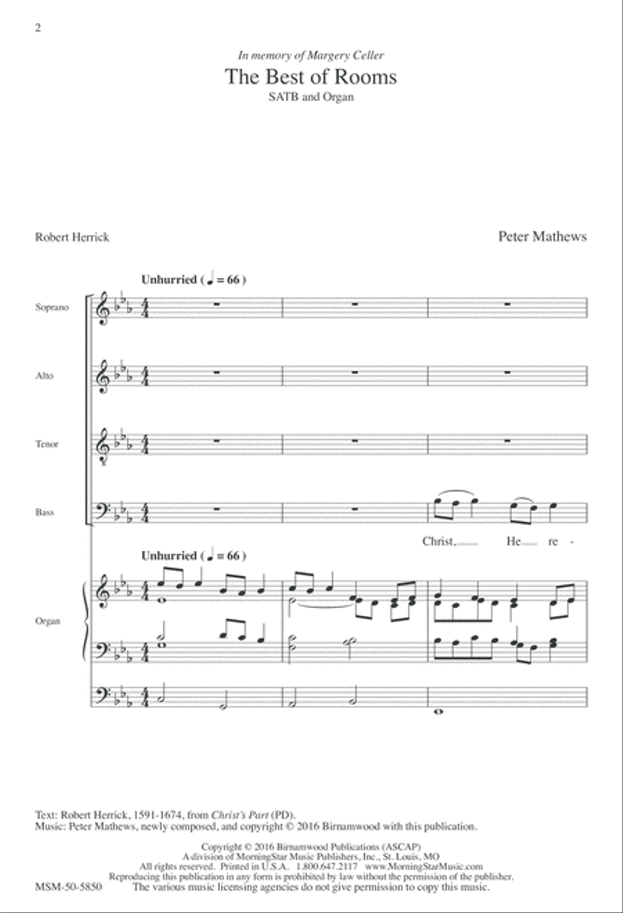 The Best of Rooms The Best of Rooms 4-Part scores gallery preview page 2