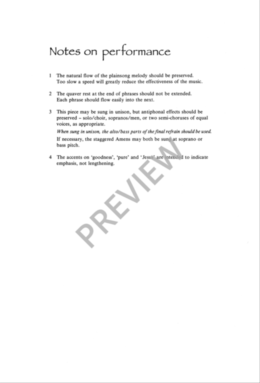 In the Heart Where Love Is Abiding 4-Part scores gallery preview page 3