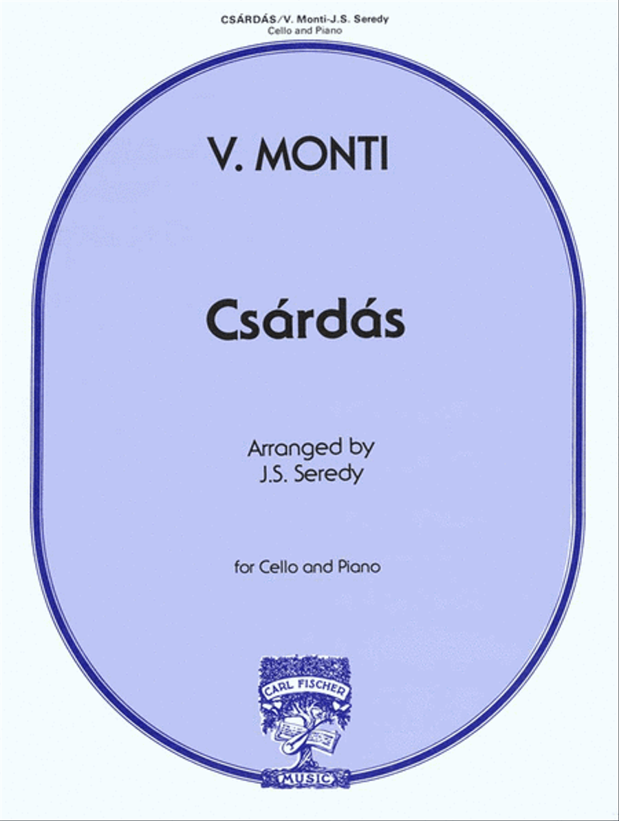 Csardas Piano Accompaniment scores gallery preview page 1